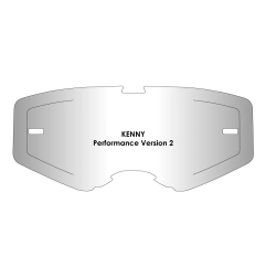 Wizjer AirScreen do gogli Kenny Performance z blokadą przeźroczysty