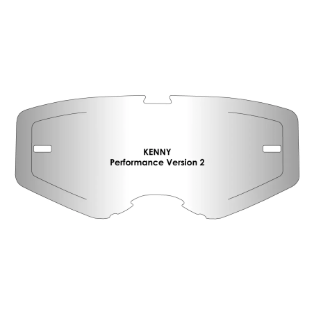 Wizjer AirScreen do gogli Kenny Performance z blokadą przeźroczysty