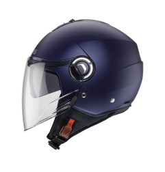 CABERG KASK OTWARTY JET Z BLENDĄ MODEL RIVIERA V4X SOLID KOLOR NIEBIESKI MAT - YAMAHA ROZMIAR XL