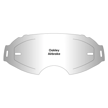 Wizjer AirScreen do gogli Oakley Airbrake z blokadą przeźroczysty