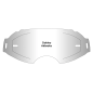 Wizjer AirScreen do gogli Oakley Airbrake z blokadą przeźroczysty