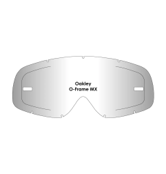 Wizjer AirScreen do gogli Oakley O-Frame MX z blokadą przeźroczysty