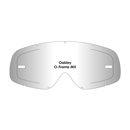 Wizjer AirScreen do gogli Oakley O-Frame MX z blokadą przeźroczysty