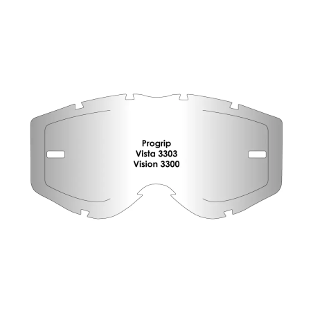 Wizjer AirScreen do gogli Progrip Vista 3303 Vision 3300 z blokadą przeźroczysty