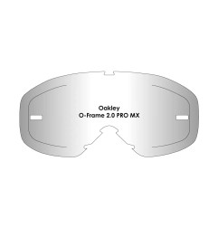 Wizjer AirScreen do gogli Oakley O-Frame 2.0 PRO MX z blokadą przeźroczysty