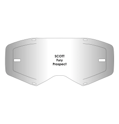 Wizjer AirScreen do gogli Scott Fury Prospect z blokadą przeźroczysty