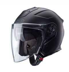 CABERG KASK OTWARTY JET OTWARTY FLYON II SOLID BLACK KOLOR CZARNY MAT ROZMIAR L