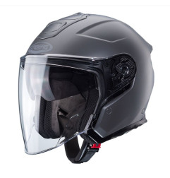CABERG KASK OTWARTY JET OTWARTY FLYON II SOLID MATT GREY KOLOR SZARY MAT ROZMIAR M