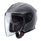 CABERG KASK OTWARTY JET OTWARTY FLYON II SOLID MATT GREY KOLOR SZARY MAT ROZMIAR M