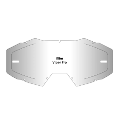 Wizjer AirScreen do gogli Klim Viper Pro z blokadą przeźroczysty