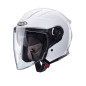 CABERG KASK OTWARTY JET OTWARTY FLYON II SOLID WHITE KOLOR BIAŁY POŁYSK ROZMIAR S