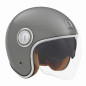 NOX PREMIUM KASK OTWARTY JET HERITAGE SOLID KOLOR TYTANOWY MAT ROZMIAR XL NOX PREMIUM KASK OTWARTY JET HERITAGE SOLID KOLOR TYTANOWY MAT ROZMIAR XL