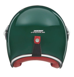 NOX PREMIUM KASK OTWARTY JET HERITAGE SOLID KOLOR ZIELONY POŁYSK ROZMIAR L