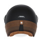 NOX PREMIUM KASK OTWARTY JET HERITAGE LEATHER KOLOR CZARNY/BRĄZOWY ROZMIAR M NOX PREMIUM KASK OTWARTY JET HERITAGE LEATHER KOLOR CZARNY/BRĄZOWY ROZMIAR M