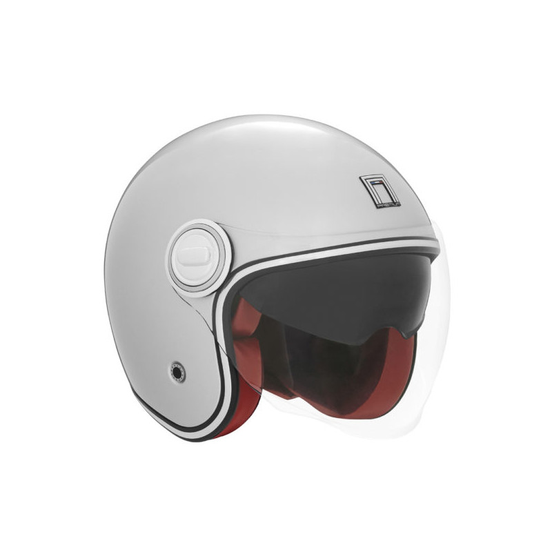NOX PROMOCJA PREMIUM KASK OTWARTY JET HERITAGE SOLID KOLOR SREBRNY ROZMIAR XL NOX PROMOCJA PREMIUM KASK OTWARTY JET HERITAGE SOLID KOLOR SREBRNY ROZMIAR XL