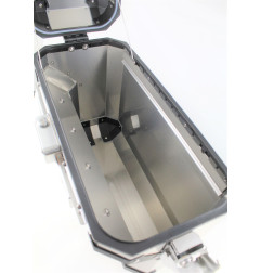 ZESTAW 3 KUFRÓW ALUMINIOWYCH SUZUKI DL650 V STORM (17-22) SREBRNE