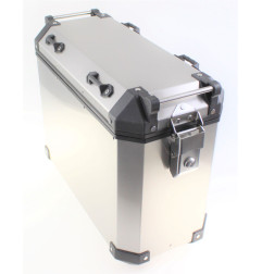 ZESTAW 3 KUFRÓW ALUMINIOWYCH SUZUKI DL650 V STORM (17-22) SREBRNE