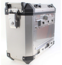 ZESTAW 3 KUFRÓW ALUMINIOWYCH SUZUKI DL650 V STORM (17-22) SREBRNE