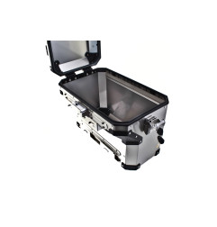 ZESTAW 3 KUFRÓW ALUMINIOWYCH BENELLI TRK 502X SREBRNE 160L