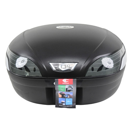 KUFER CENTRALNY COOCASE 48L PRZYCIEMNIONY ODBLASK