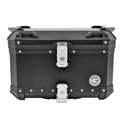 KUFER CENTRALNY ALUMINIOWY COOCASE 55L CZARNY Z TORBĄ WEWNĘTRZNĄ