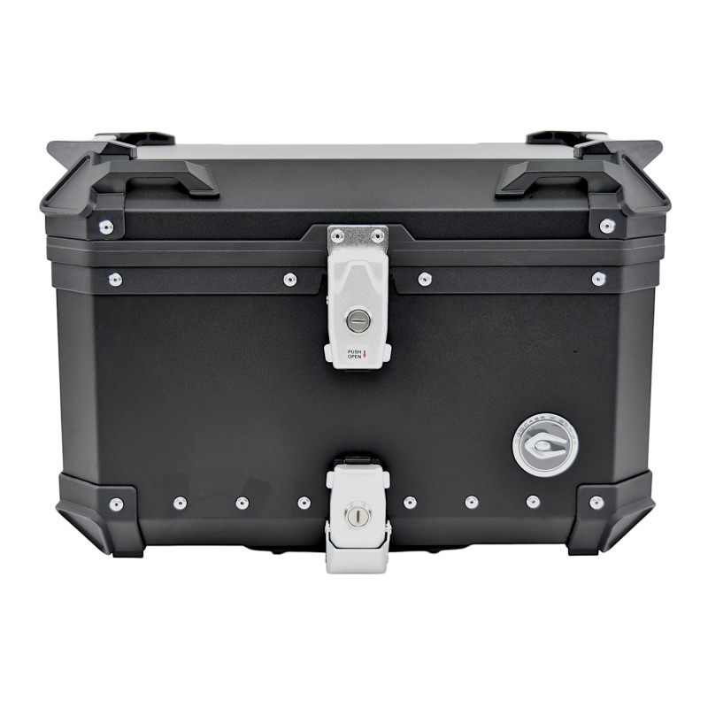 KUFER CENTRALNY ALUMINIOWY COOCASE 55L CZARNY Z TORBĄ WEWNĘTRZNĄ KUFER CENTRALNY ALUMINIOWY COOCASE 55L CZARNY Z TORBĄ WEWNĘTRZNĄ