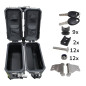 ZESTAW 3 KUFRÓW ALUMINIOWYCH QJ SRT 800S/SRT 800SX SRT900S SRT900SX SRT600SX SRT450RX SRT800RX ZESTAW 3 KUFRÓW ALUMINIOWYCH QJ SRT 800S/SRT 800SX SRT900S SRT900SX SRT600SX SRT450RX SRT800RX