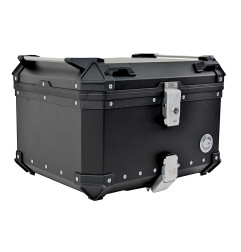 KUFER CENTRALNY ALUMINIOWY COOCASE 55L CZARNY Z TORBĄ WEWNĘTRZNĄ