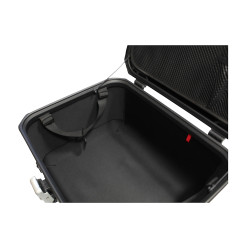 KUFER CENTRALNY ALUMINIOWY COOCASE 55L SZARY CAMO Z TORBĄ WEWNĘTRZNĄ