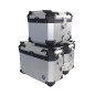 ZESTAW 3 KUFRÓW ALUMINIOWYCH (2X36L SYMETRYCZNE + 45L) COOCASE ANODOWANE ALUMINIUM Z TORBĄ WEWNĘTRZNĄ ZESTAW 3 KUFRÓW ALUMINIOWYCH (2X36L SYMETRYCZNE + 45L) COOCASE ANODOWANE ALUMINIUM Z TORBĄ WEWNĘTRZNĄ