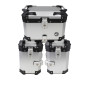 ZESTAW 3 KUFRÓW ALUMINIOWYCH (2X36L SYMETRYCZNE + 45L) COOCASE SREBRNY Z TORBĄ WEWNĘTRZNĄ ZESTAW 3 KUFRÓW ALUMINIOWYCH (2X36L SYMETRYCZNE + 45L) COOCASE SREBRNY Z TORBĄ WEWNĘTRZNĄ