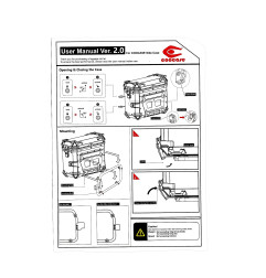ZESTAW 3 KUFRÓW ALUMINIOWYCH (2X36L SYMETRYCZNE + 45L) COOCASE SREBRNY Z TORBĄ WEWNĘTRZNĄ