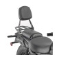 KAPPA OPARCIE PASAŻERA Z BAGAŻNIKIEM (SISIBAR) KAWASAKI ELIMINATOR 500 '24-'25, CZARNY