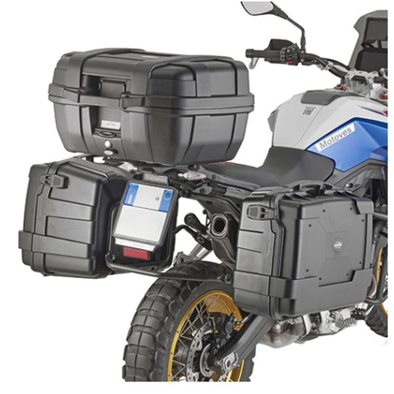 KAPPA STELAŻ KUFRÓW BOCZNYCH MONOKEY BMW F 900 GS '24-, - RÓWNIEŻ POD KUFRY MONOKEY KMS K'MISSION ALU