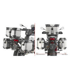 KAPPA STELAŻ KUFRÓW BOCZNYCH MONOKEY CAM SIDE MOTO GUZZI V85 TT '24-'25, - POD KUFRY KFR K'FORCE ORAZ KVG K'VOYAGER ALU