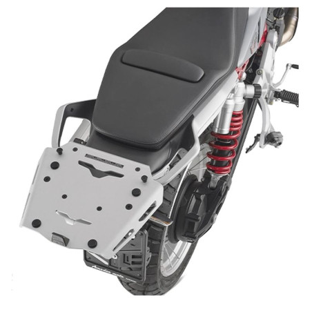 KAPPA STELAŻ KUFRA CENTRALNEGO (ANODOWANE ALUMINIUM) MOTO GUZZI V 85 TT '24-'25 ALUMINIOWY MONOKEY