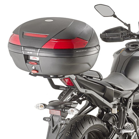 KAPPA STELAŻ KUFRA CENTRALNEGO YAMAHA MT-07 '18-'24 (BEZ PŁYTY) - niewielkie rysy na lakierze