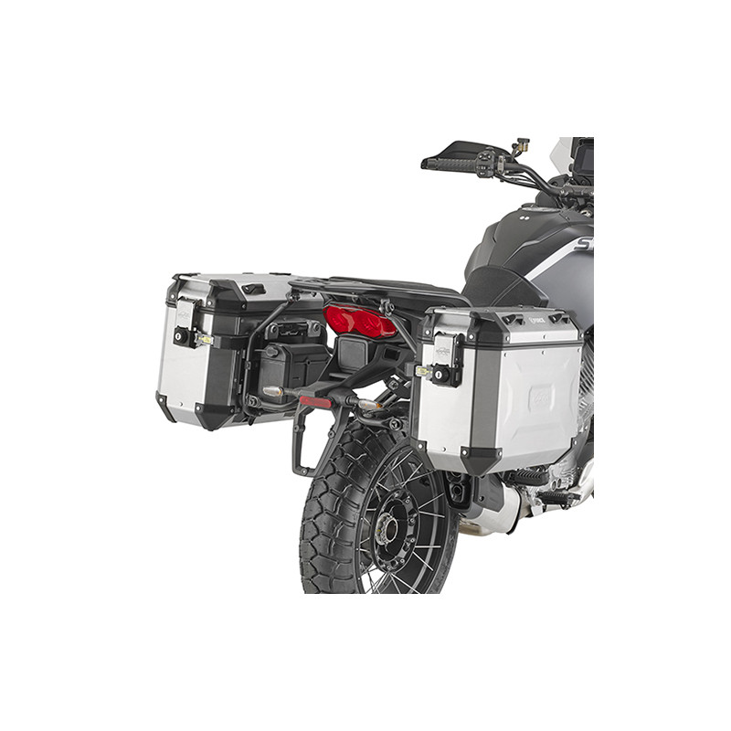 KAPPA STELAŻ KUFRÓW BOCZNYCH MONOKEY CAM SIDE MOTO GUZZI STELVIO 1000 '24-'25, POD KUFRY KFR K'FORCE ALU