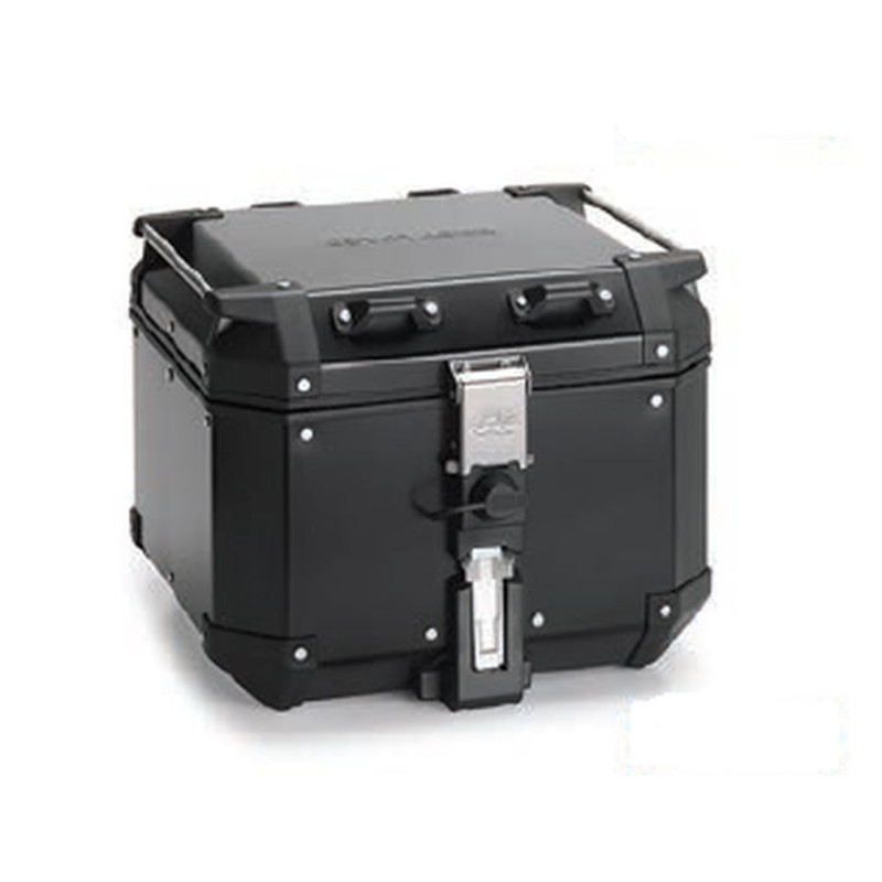 KAPPA KUFER CENTRALNY 42L MONOKEY KVG420B K'VOYAGER ALUMINIOWY KOLOR CZARNY ANODOWANY BLACK LINE