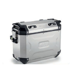 KAPPA KUFER BOCZNY 37L MONOKEY CAM SIDE KVG37A K'VOYAGER ALUMINIOWY PRAWY KOLOR SREBRNY