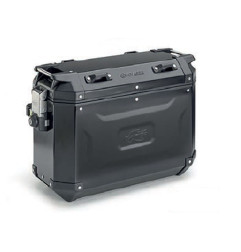 KAPPA KUFER BOCZNY 37L MONOKEY CAM SIDE KVG37B K'VOYAGER ALUMINIOWY PRAWY KOLOR CZARNY ANODOWANY BLACK LINE