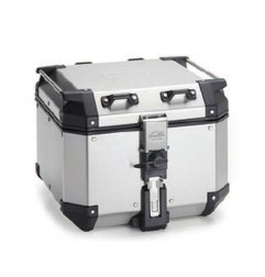 KAPPA KUFER CENTRALNY 42L MONOKEY KVG420A K'VOYAGER ALUMINIOWY KOLOR SREBRNY
