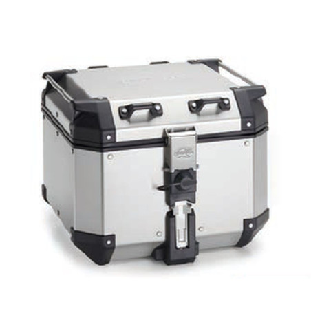 KAPPA KUFER CENTRALNY 42L MONOKEY KVG420A K'VOYAGER ALUMINIOWY KOLOR SREBRNY