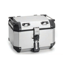 KAPPA KUFER CENTRALNY 48L MONOKEY KVG480A K'VOYAGER ALUMINIOWY KOLOR SREBRNY