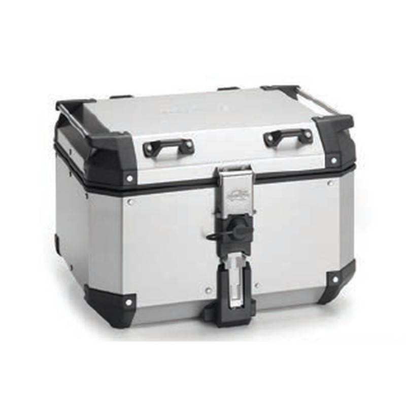 KAPPA KUFER CENTRALNY 48L MONOKEY KVG480A K'VOYAGER ALUMINIOWY KOLOR SREBRNY