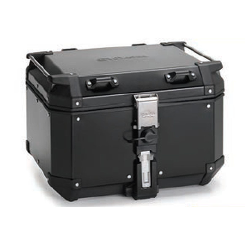 KAPPA KUFER CENTRALNY 48L MONOKEY KVG480B K'VOYAGER ALUMINIOWY KOLOR CZARNY ANODOWANY BLACK LINE