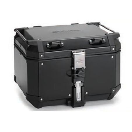 KAPPA KUFER CENTRALNY 48L MONOKEY KVG480B K'VOYAGER ALUMINIOWY KOLOR CZARNY ANODOWANY BLACK LINE