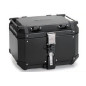 KAPPA KUFER CENTRALNY 48L MONOKEY KVG480B K'VOYAGER ALUMINIOWY KOLOR CZARNY ANODOWANY BLACK LINE
