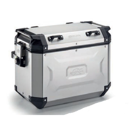KAPPA KUFER BOCZNY 48L MONOKEY CAM SIDE KVG48A K'VOYAGER ALUMINIOWY PRAWY KOLOR SREBRNY