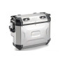 KAPPA KUFER BOCZNY 33L MONOKEY CAM SIDE KVGS33A K'VOYAGER ALUMINIOWY KOLOR SREBRNY - WCIĘTY